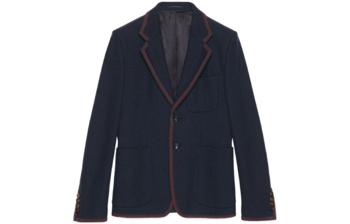 

Деловой костюм мужской синий Gucci, синий