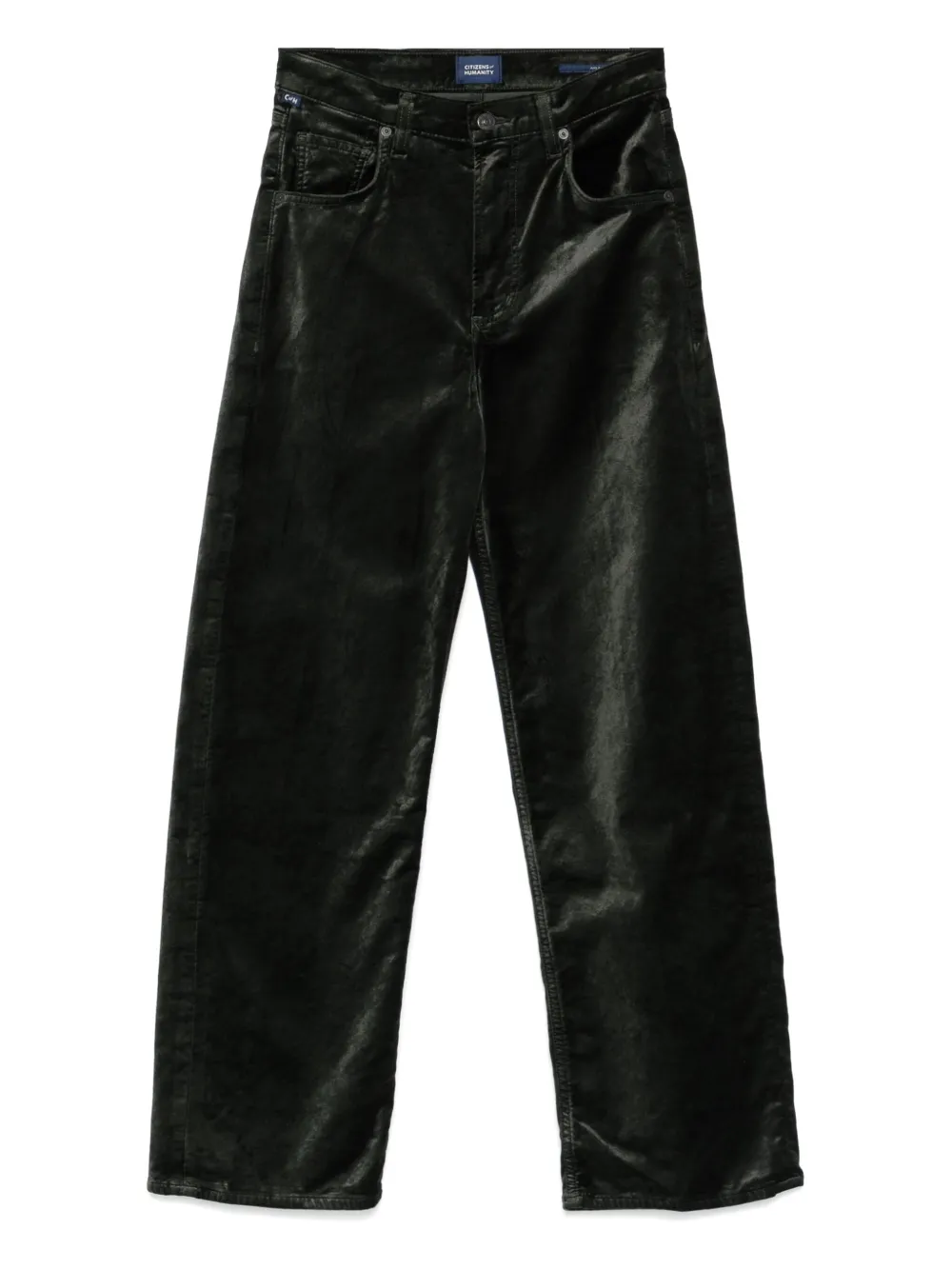 

Брюки прямого кроя Citizens of Humanity, зеленый