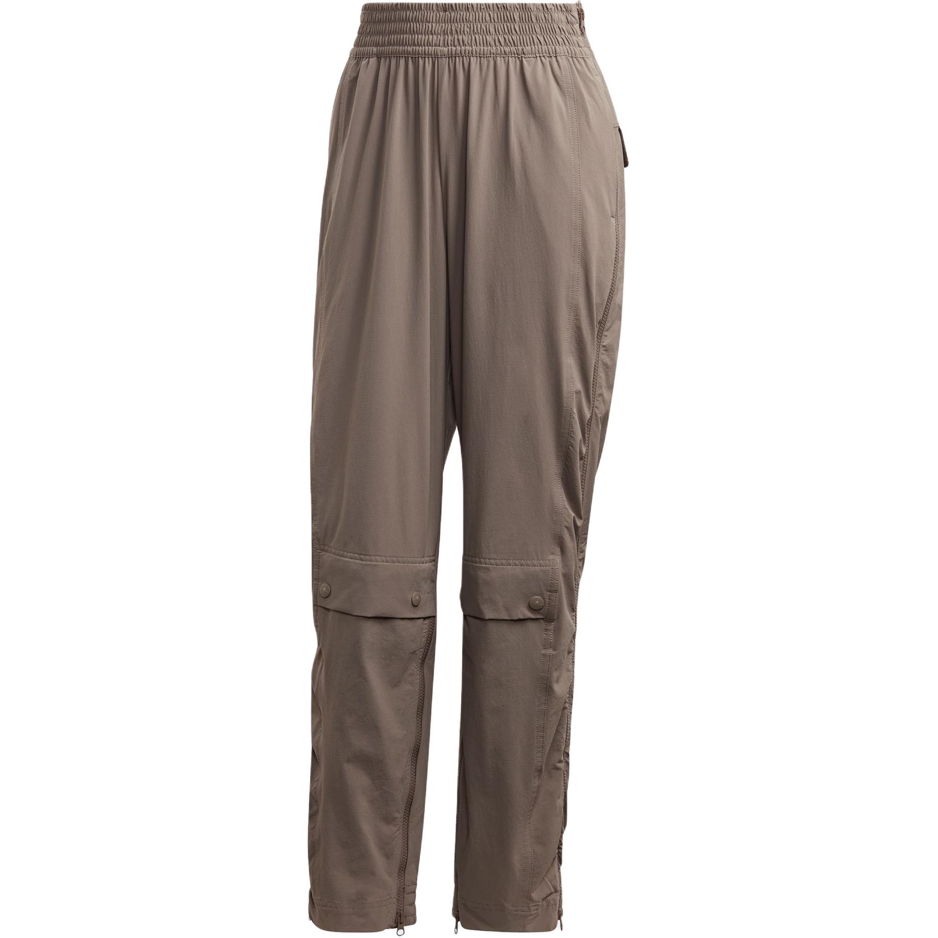 

X Stella McCartney Вязаные спортивные брюки Женские Светло-серый Коричневый Adidas