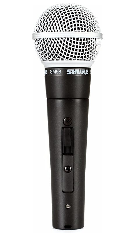

Динамический микрофон Shure SM58S Handheld Cardioid Dynamic Microphone with On / Off Switch