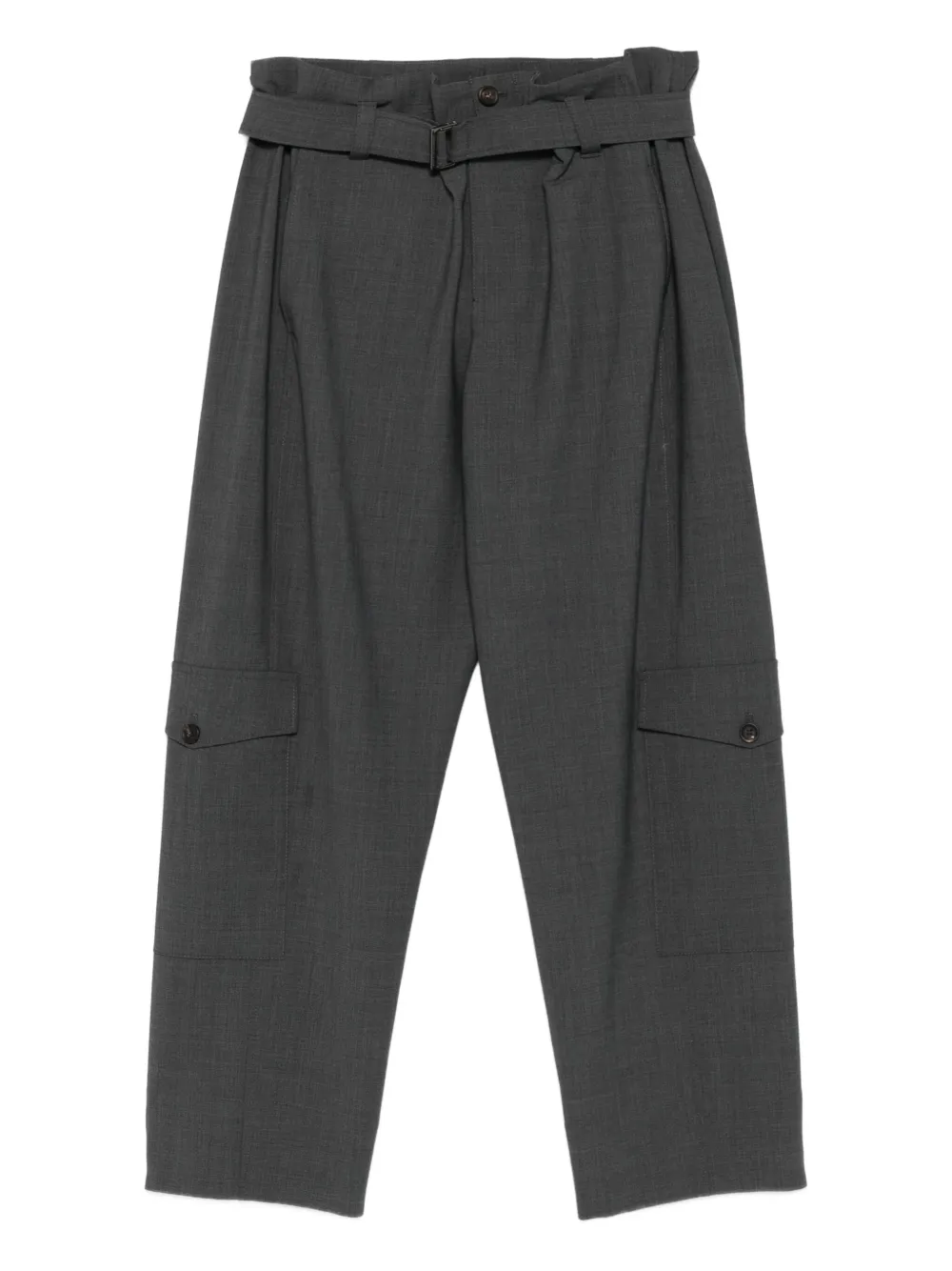 

Брюки с карманами карго Brunello Cucinelli, серый