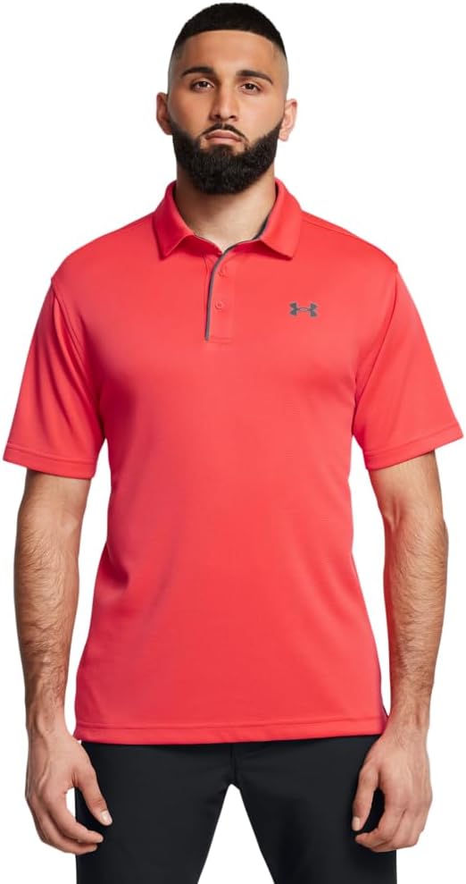 

Under Armour мужская поло для гольфа Tech, (713) Racer Red/Pitch Gray, Красный, Under Armour мужская поло для гольфа Tech, (713) Racer Red/Pitch Gray