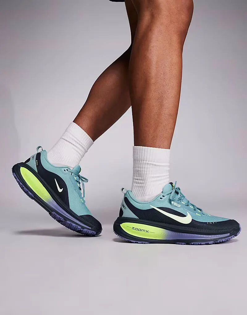 Кроссовки Nike Running Vomero 18 GORE-TEX зеленого цвета