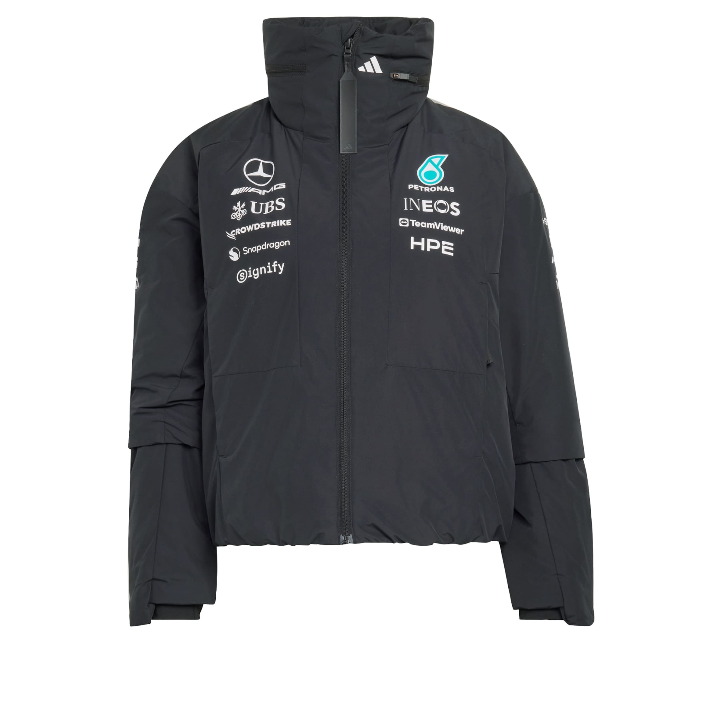 

Adidas Performance Спортивная куртка 'Mercedes AMG Petronas Formula 1 Team' в черном цвете