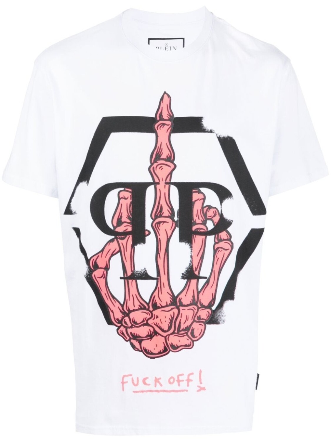 

Philipp Plein футболка с логотипом, белый