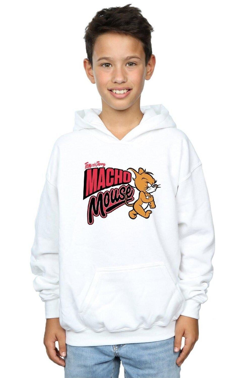 

Толстовка «Мачо Маус» Tom & Jerry, белый