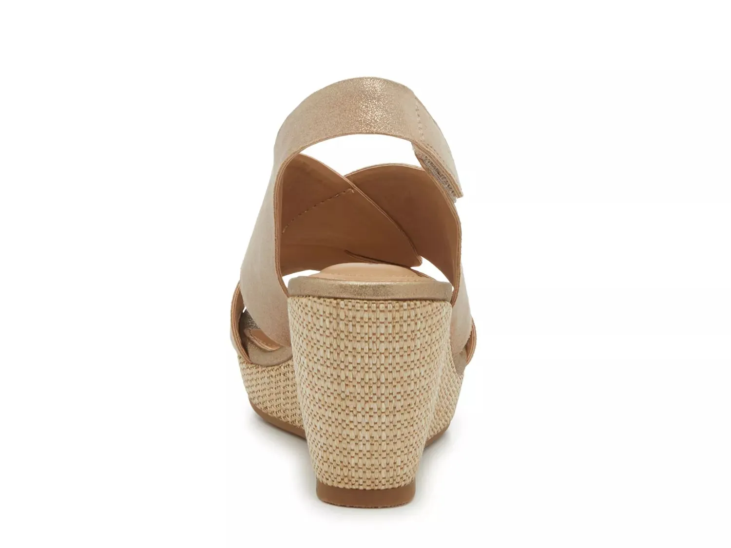 Сандалии Hush Puppies Griffon Wedge, цвет Gilver Bronze Metallic — фото 4