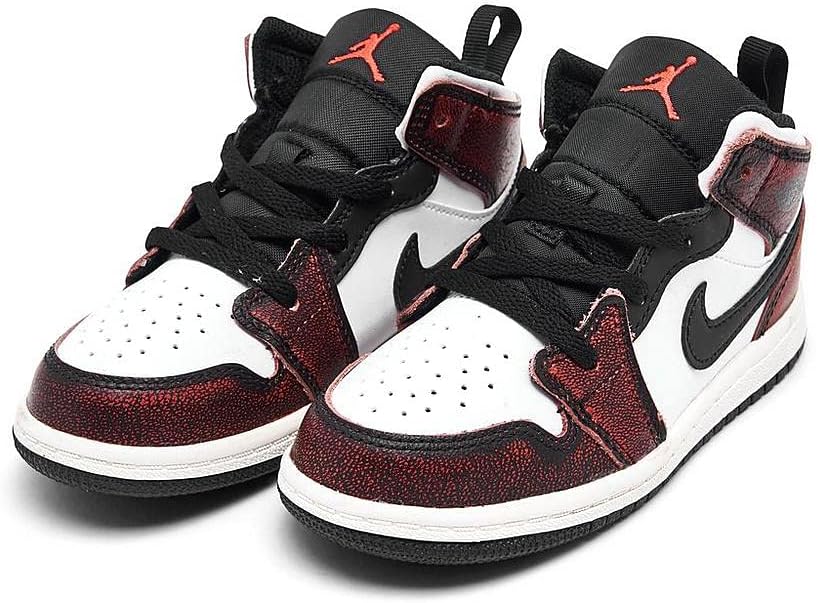 Кроссовки Jordan Boy's Modern, белый/черный/красный — фото 2