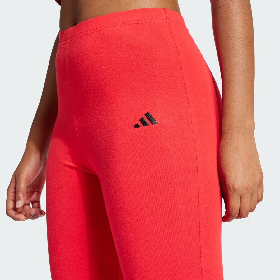 Длинные брюки ADIDAS SPORTSWEAR Flared Workout Pants Essentials, красный — фото 4