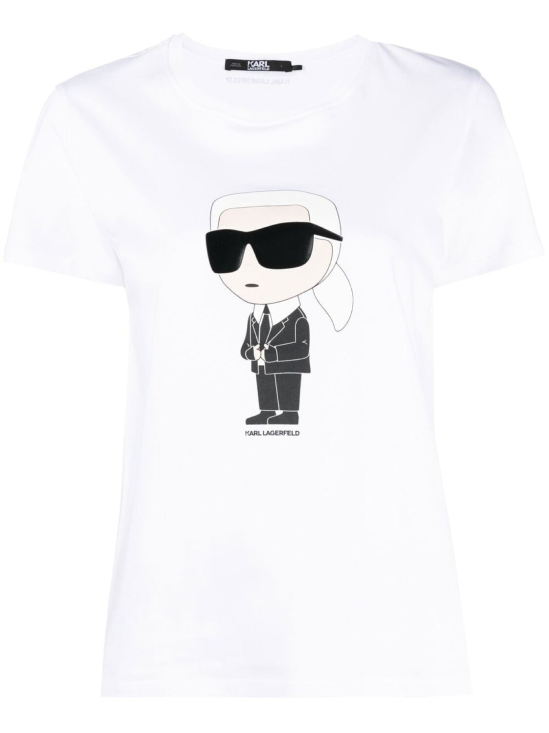 

Karl Lagerfeld футболка Ikonik из органического хлопка, белый