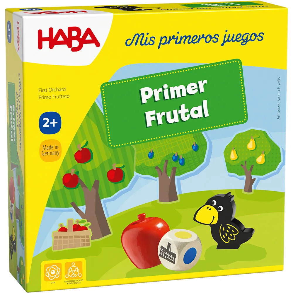 

Настольная игра «Хаба» (Первая плодная игра) Haba, золотой