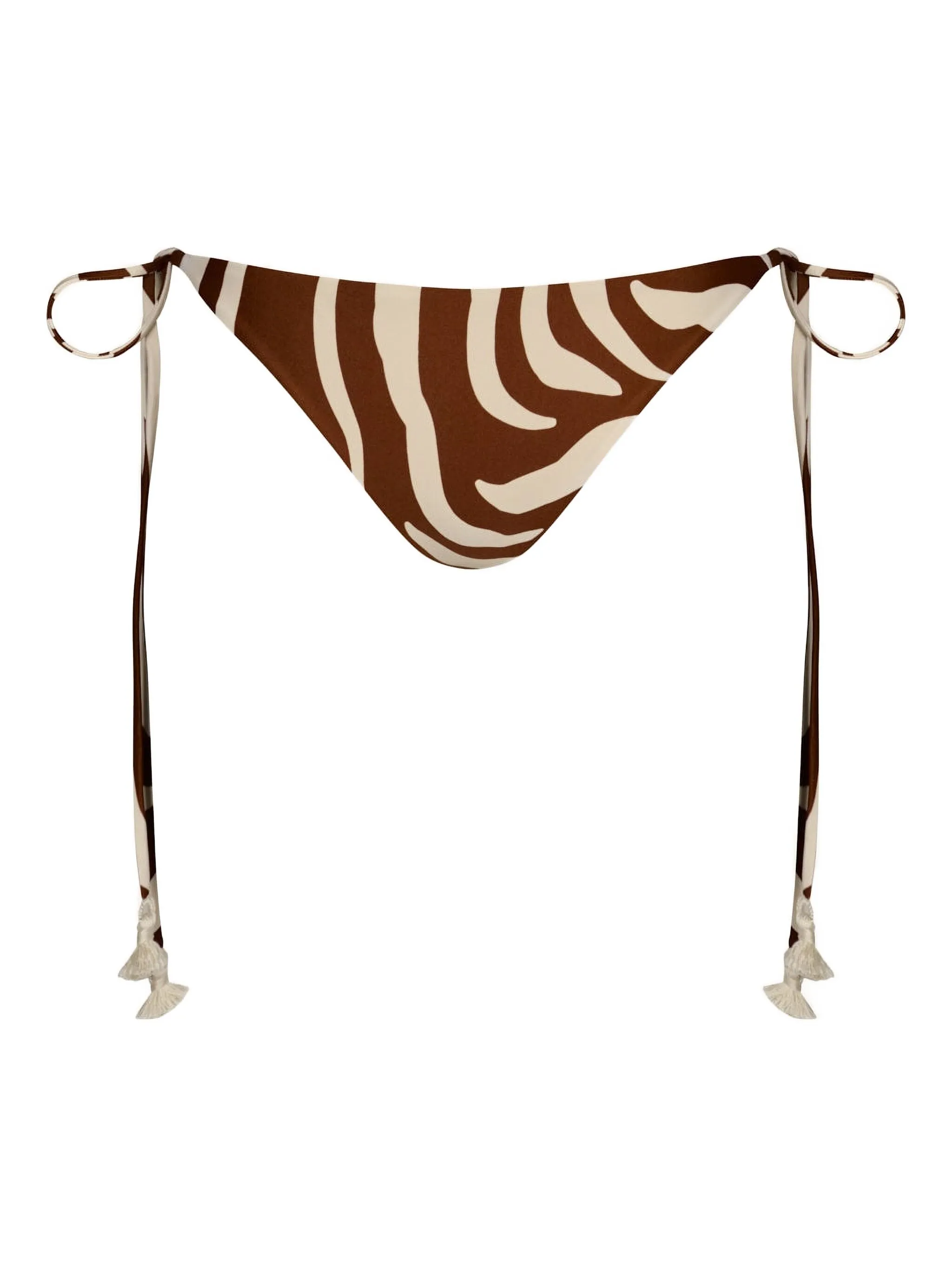 

Плавки бикини Sagrado с кисточками и принтом Johanna Ortiz, коричневый
