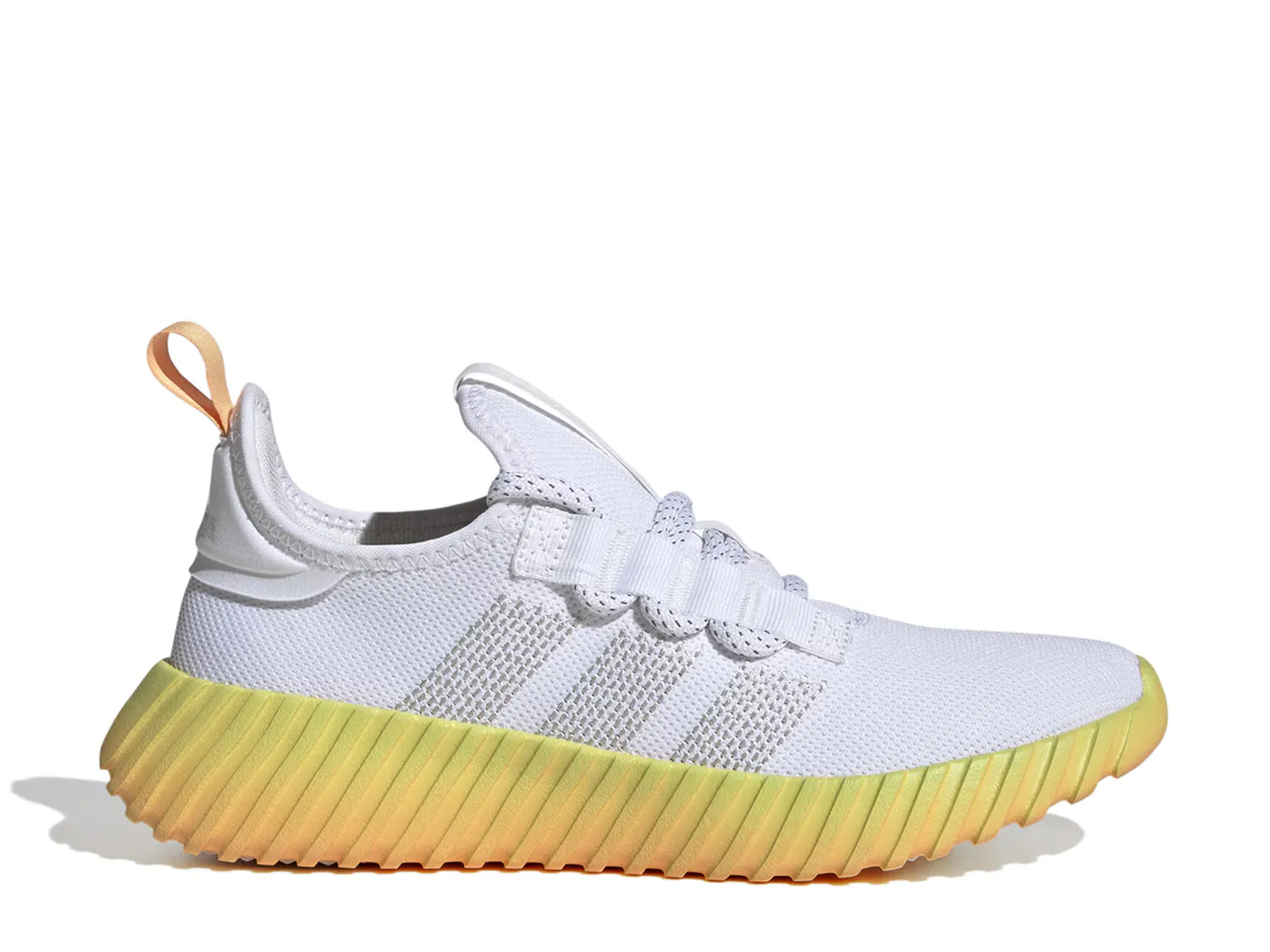 Кроссовки Kaptir Flow Running Shoe Adidas, белый/оранжевый — фото 3