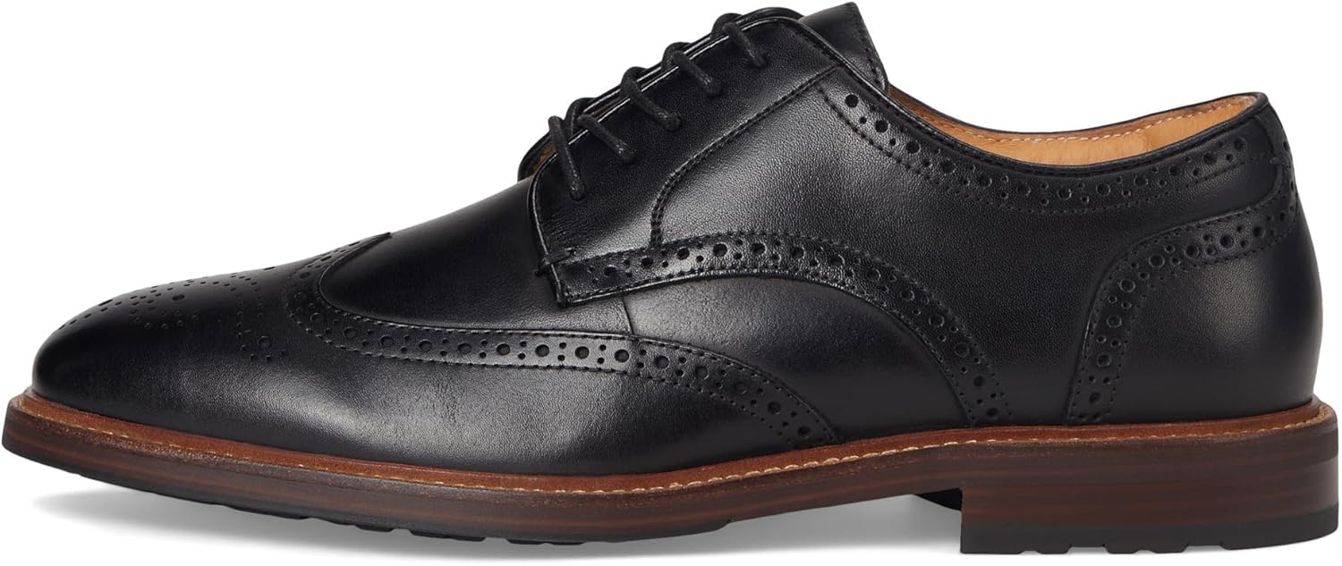 Мужские оксфорды Florsheim Anthem Wingtip, черный — фото 4