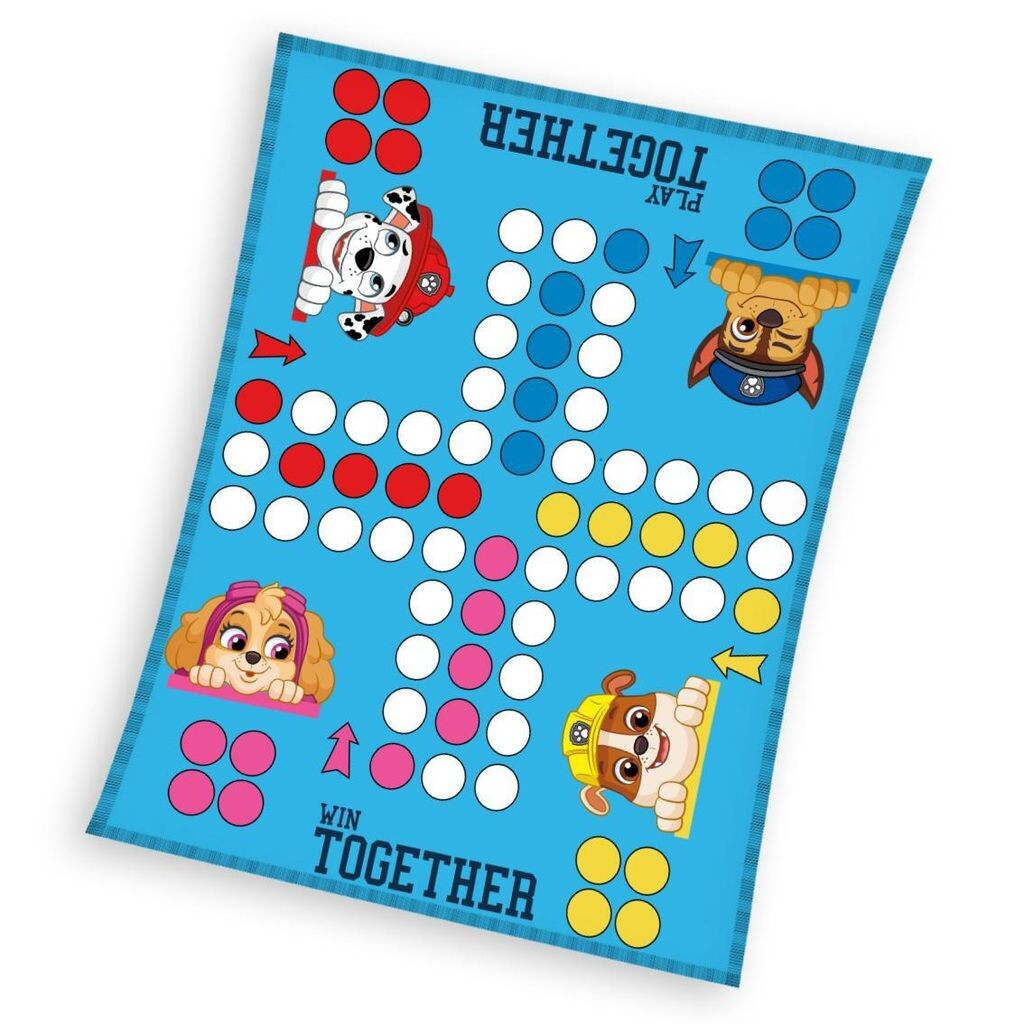 

Флисовое одеяло Paw Patrol из микрофибры 130 x 170 см PHU CARBOTEX, синий