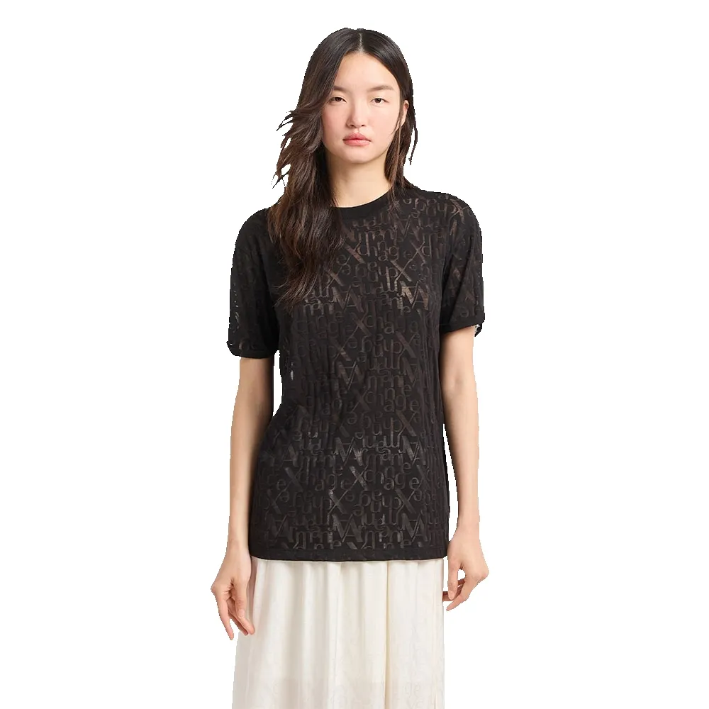 

Футболка с коротким рукавом Armani Exchange XW000103_AF10835, черный