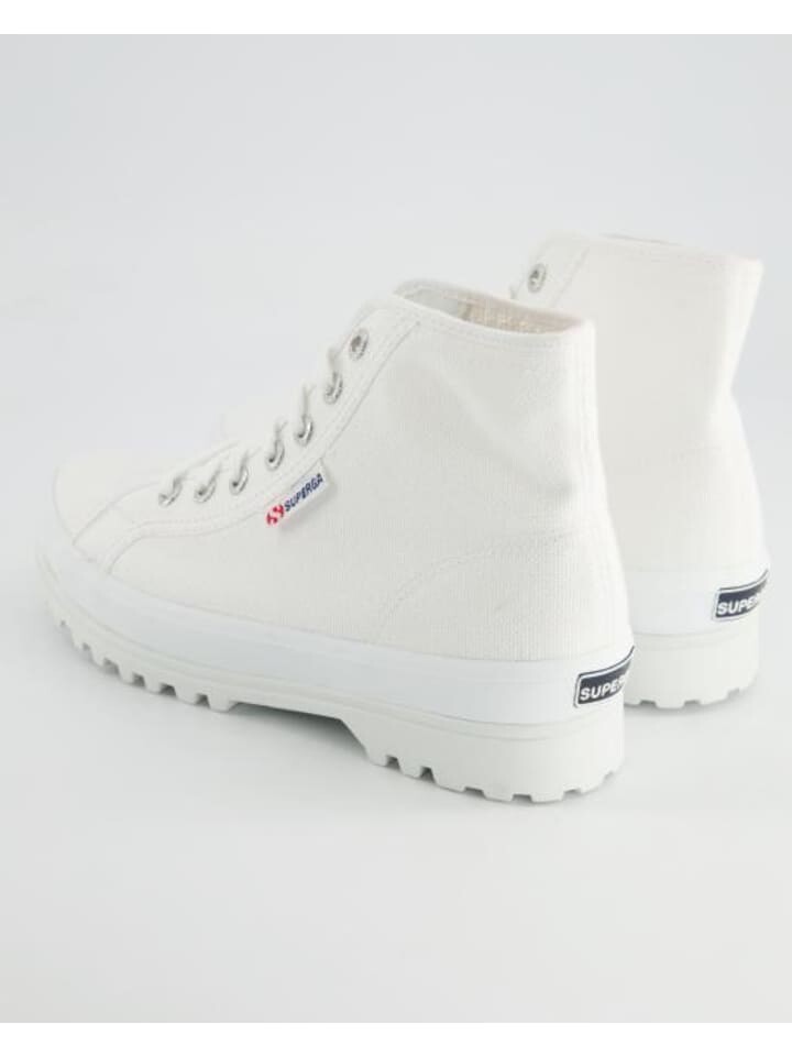 Высокие кроссовки Superga, белый — фото 3