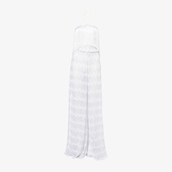 

Комбинезон Missoni Мисс 3D вязаный металлизированный, белый