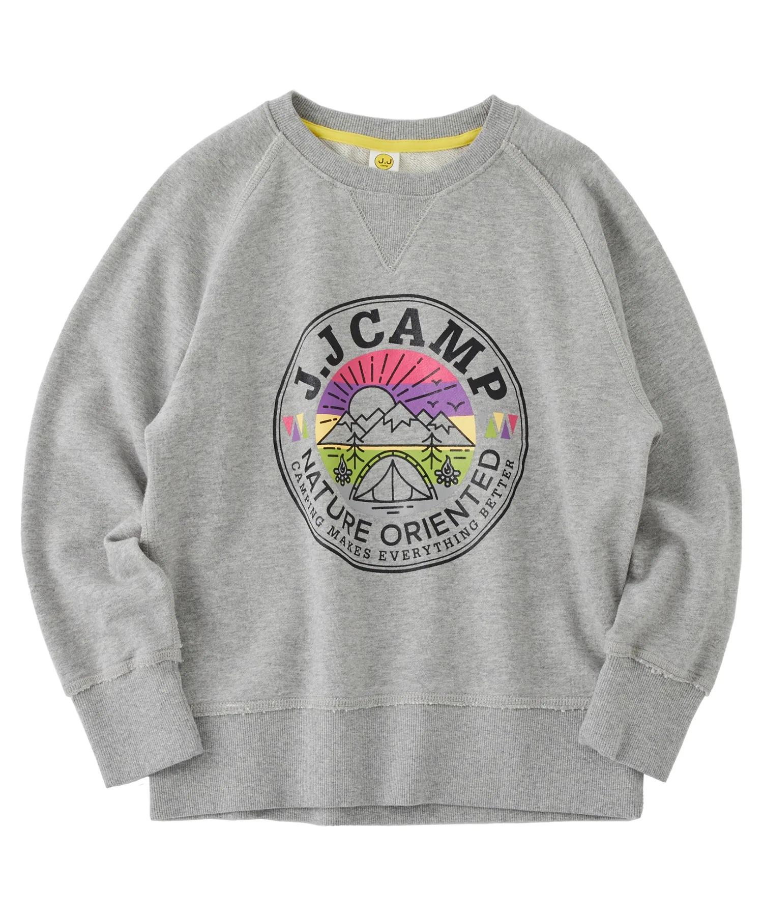 Винтажная толстовка JJ Camp с напечатанным логотипом (Taiyou to Tento) — фото 2