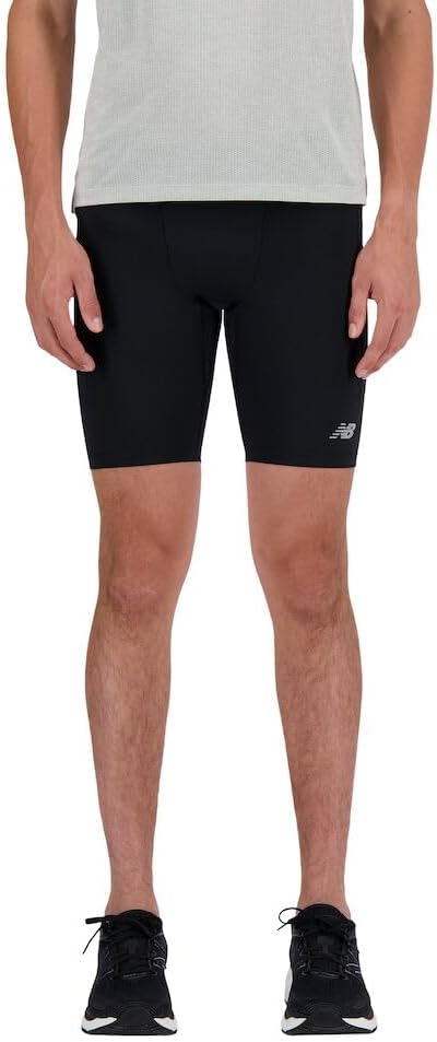 

шорты New Balance мужские NB Sleek Pocket Half Tight 9 дюймов, Black