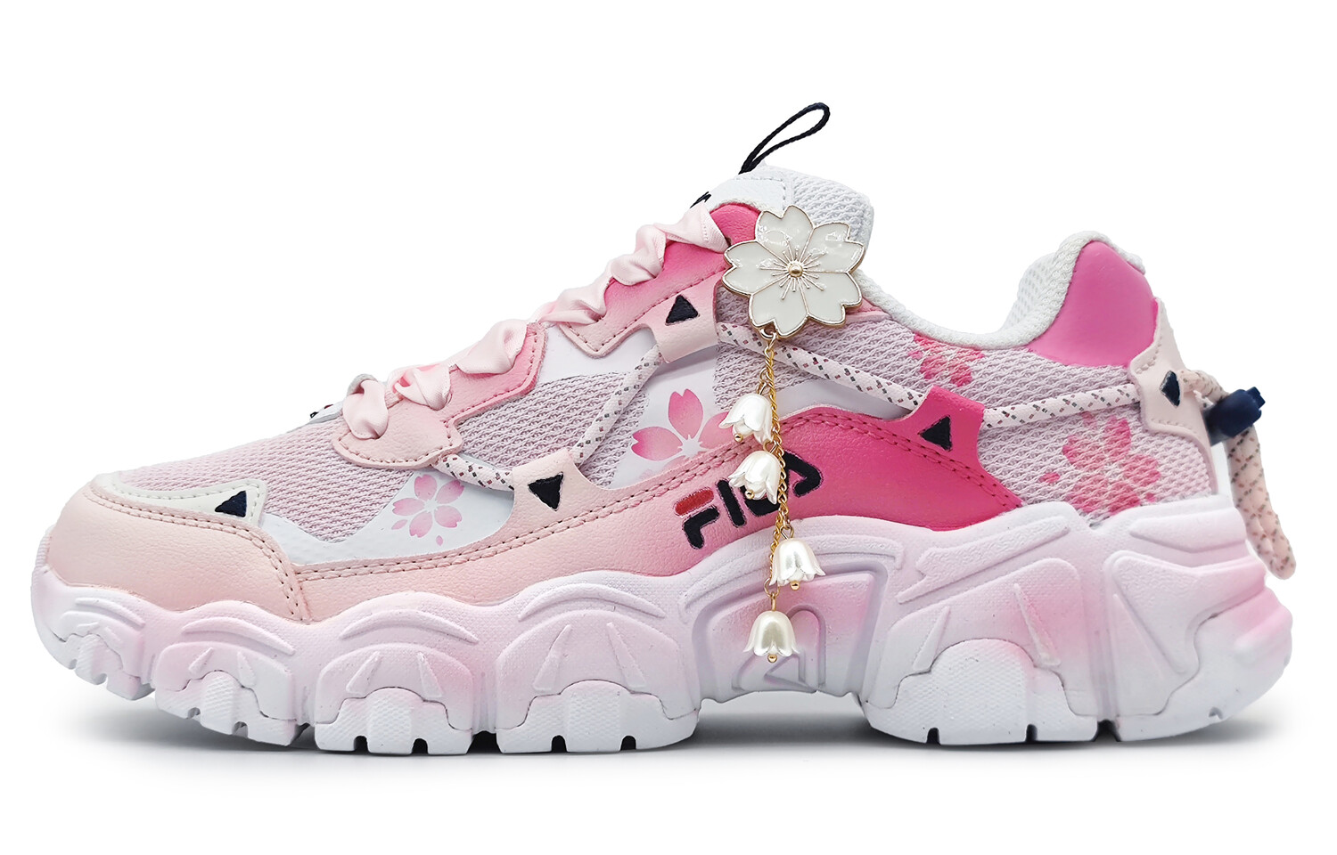 

Кроссовки FILA Fluid Lifestyle Shoes Unisex Low-top Pink/white, розовый