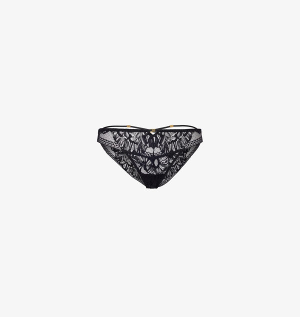

Трусики Love Soul mini-Coeur из эластичного кружева Aubade, цвет blk