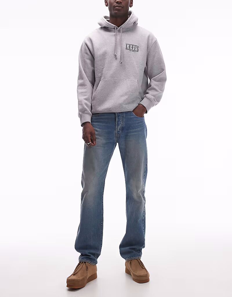 

Джинсы Levi's 501 Original прямого кроя, легкие, средней белизны