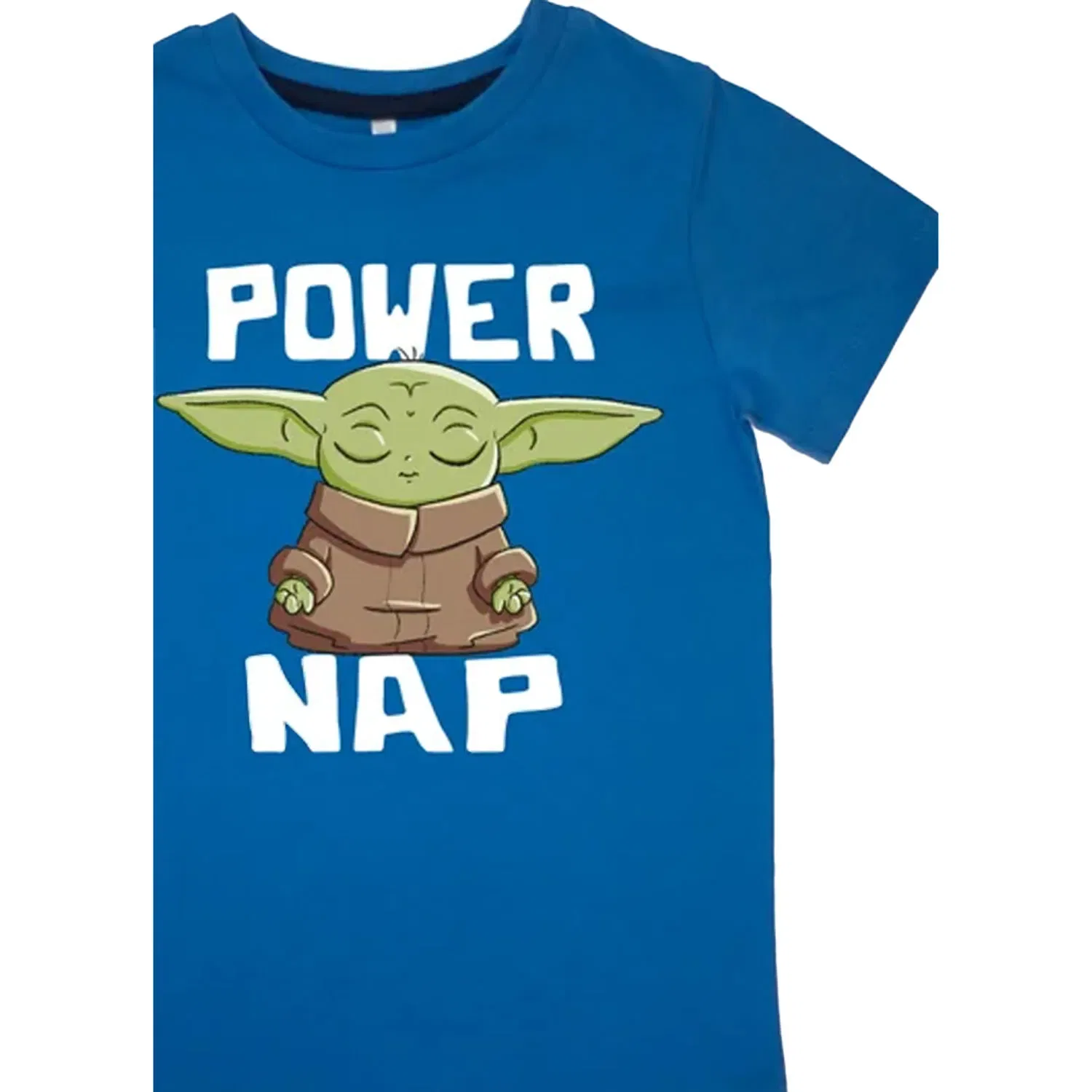 Пижама с Baby Yoda Star Wars, ярко-синий — фото 2
