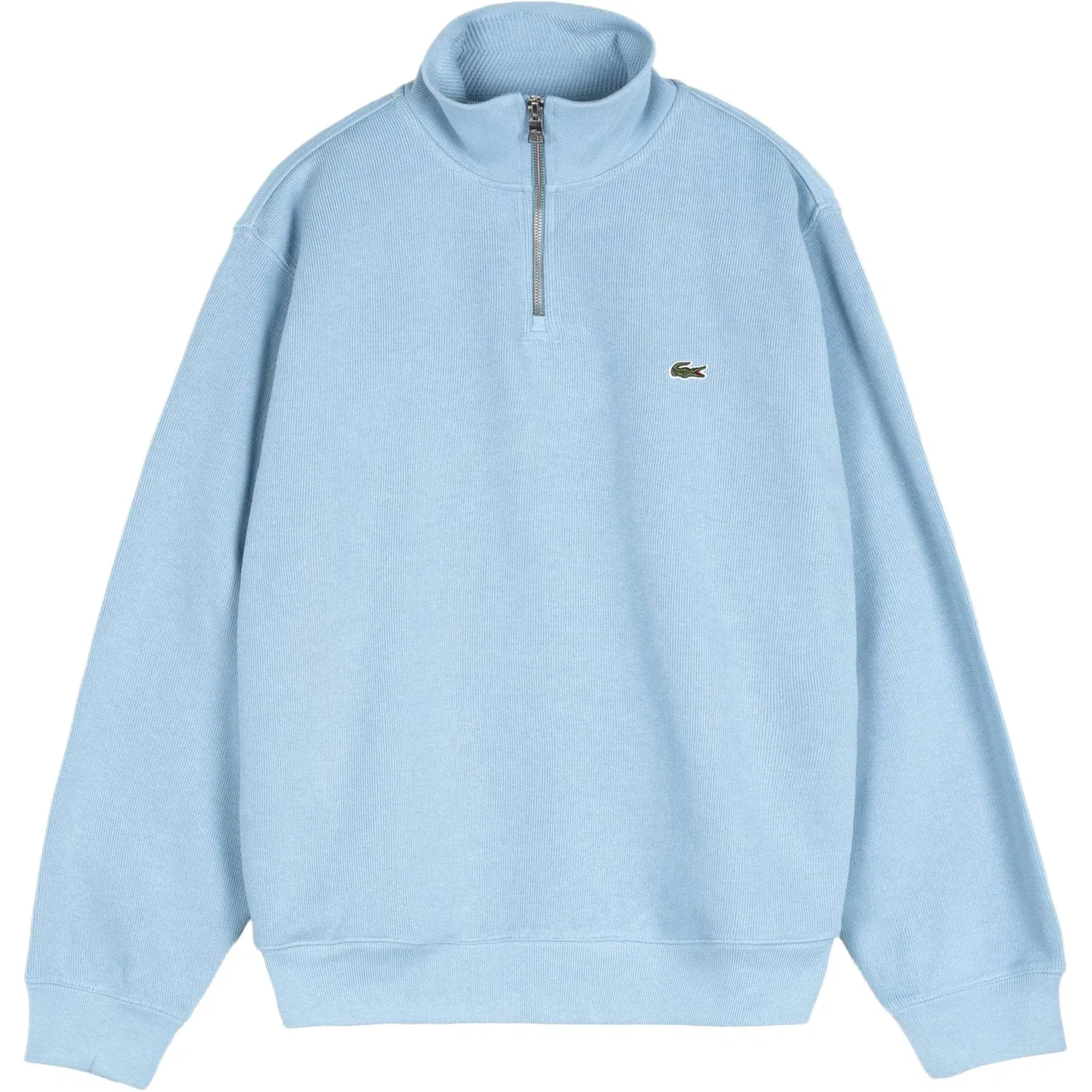 Свитшот мужской синий стойка воротник умеренный LACOSTE, Blue