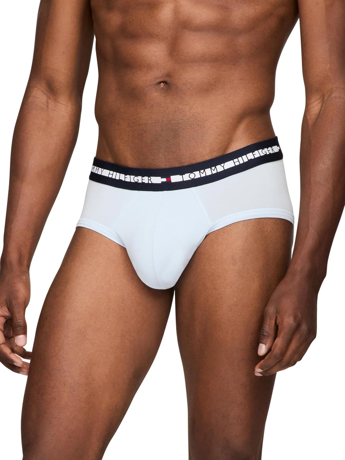 Комплект из 3 мужских трусов Tommy Hilfiger Comfort Plus, Breezy Blue, Bank Blue, Navy — фото 2