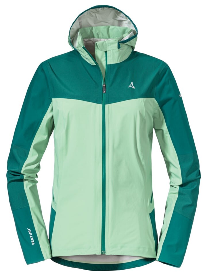 

Дождевик Schöffel Regenjacke 2.5L Jacket Epic Trail L, цвет matcha mint