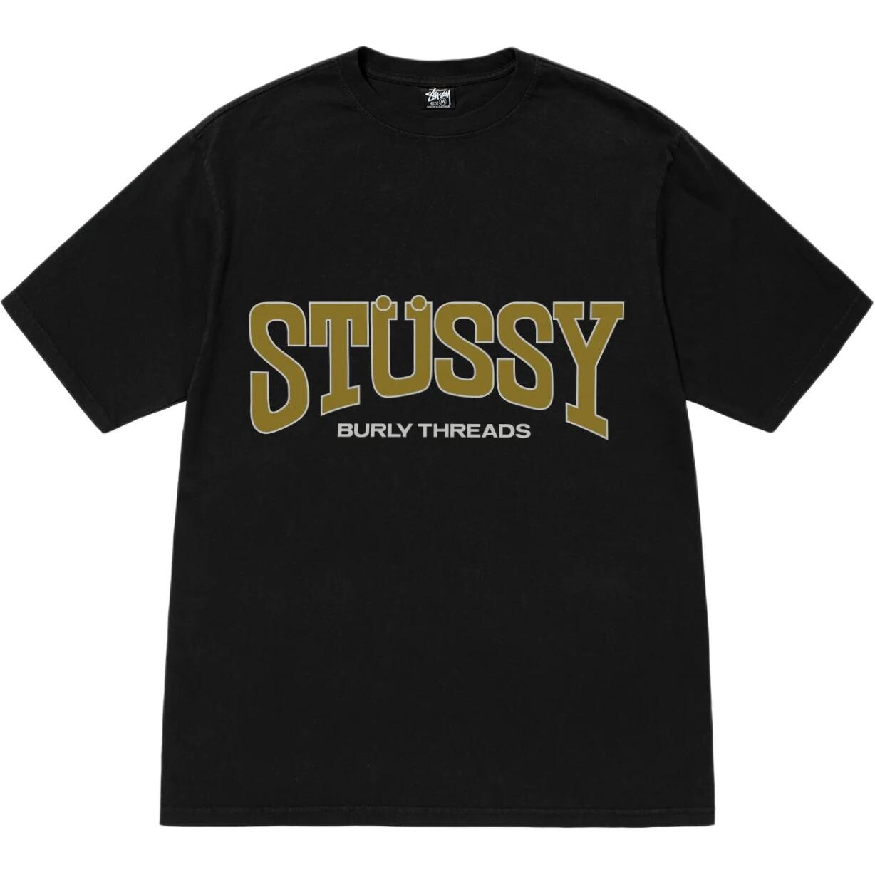Футболка Burly Threads Pigment Dyed Stussy, белый — фото 3