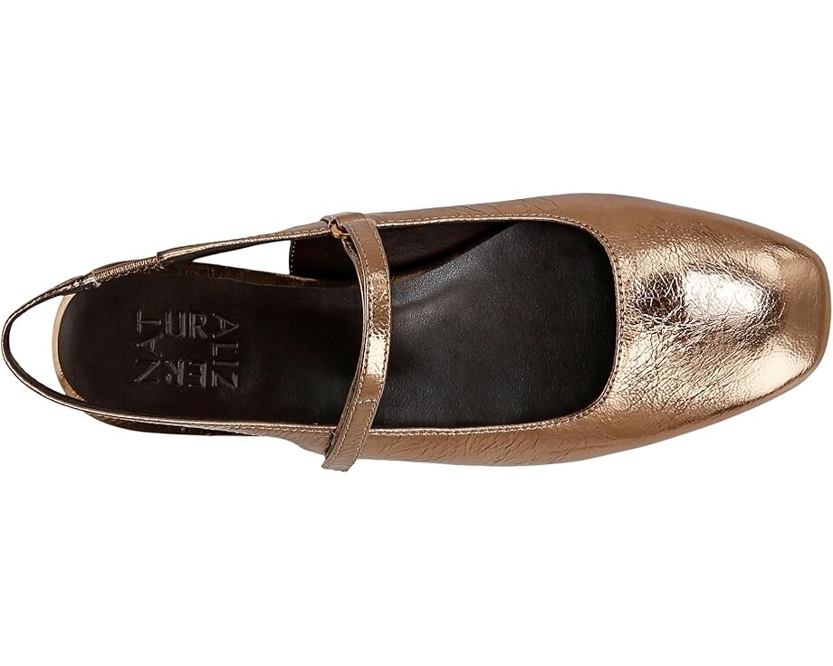 Туфли на плоской подошве Naturalizer Connie, цвет Old Gold Leather — фото 2