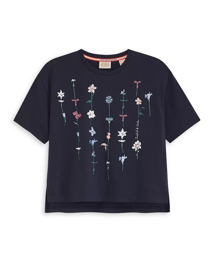 

Футболка с коротким рукавом Big Girls Jersey Fashion SCOTCH & SODA