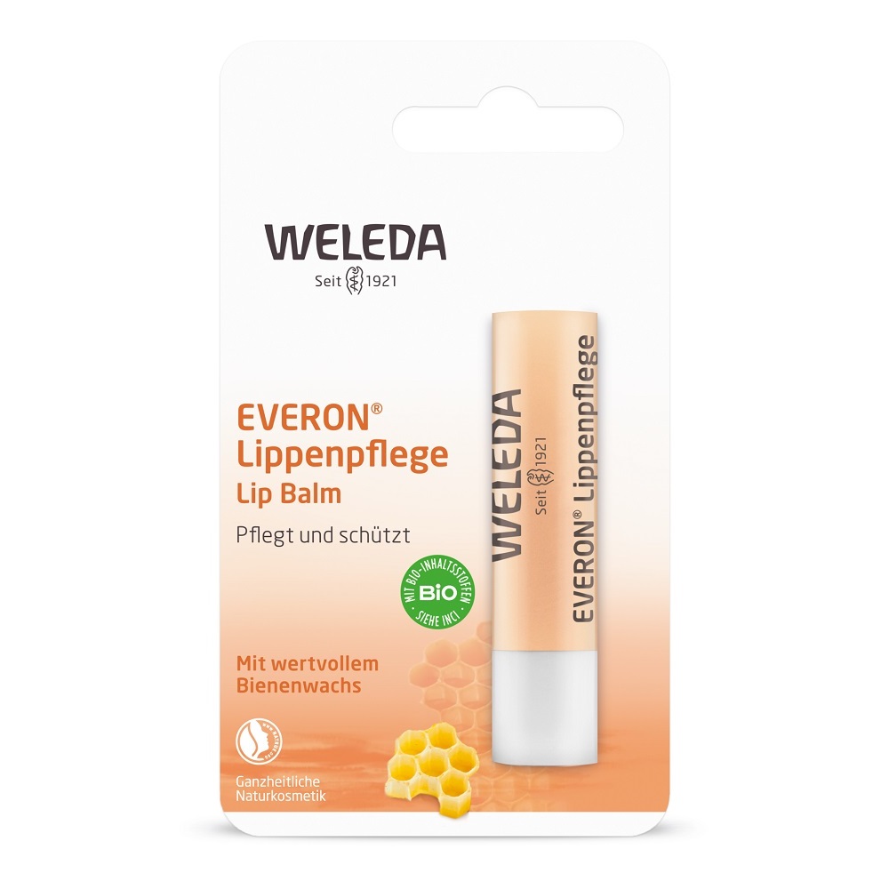 

Бальзам для губ everon lip balm Weleda, вес 4,8 гр.