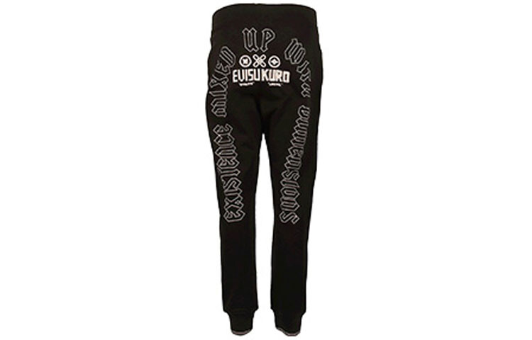 

Повседневные брюки женские черные Evisu