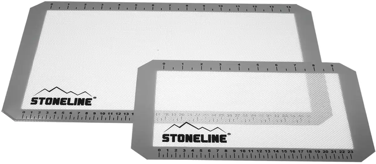 

Коврик для выпечки STONELINE, (набор, 2 шт), стекловолокно с силиконовым покрытием 42х29,5 см, белый