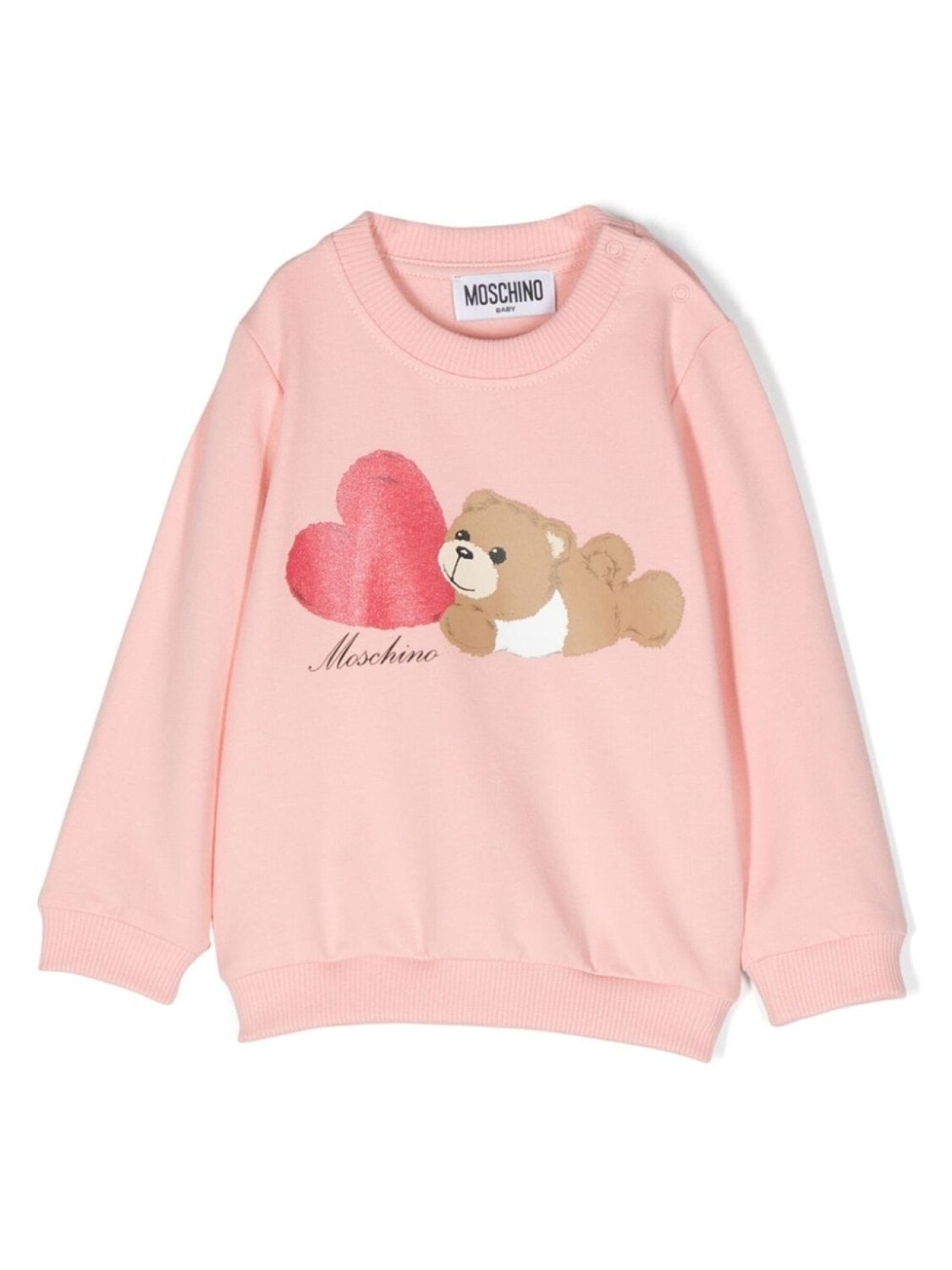 

Moschino Kids толстовка Teddy Bear, розовый
