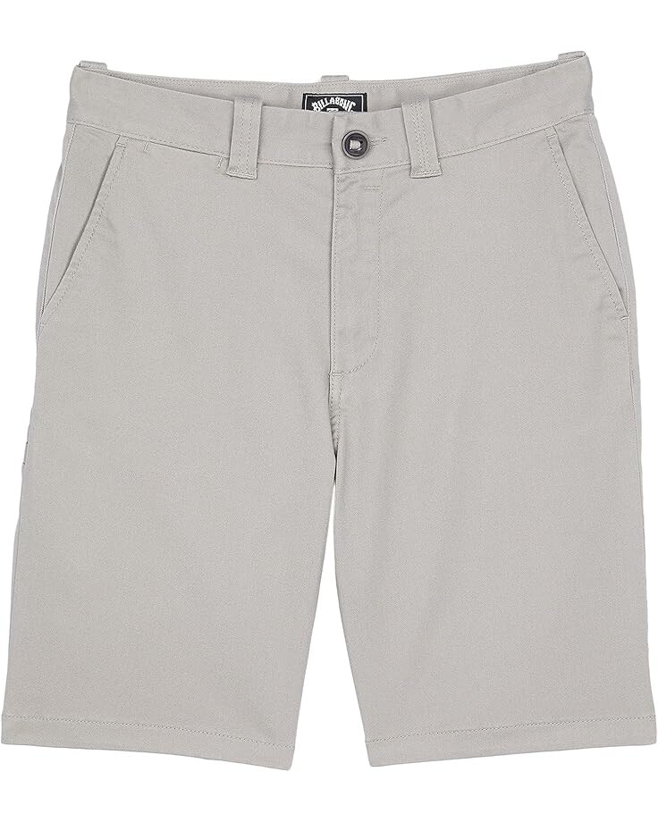 

Шорты Billabong Kids Carter Stretch Walkshorts, цвет Grey Heather