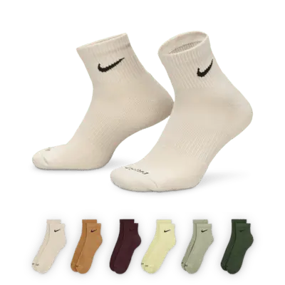 

Носки Nike Everyday Plus Cushioned Training Ankle (6 шт), разноцветный