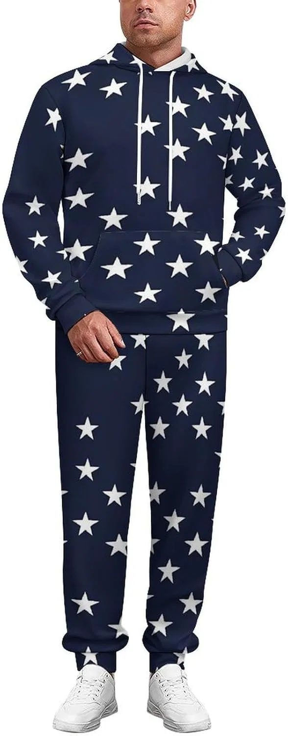 Спортивный костюм мужской USA Star, 2 предмета, худи и штаны, Style