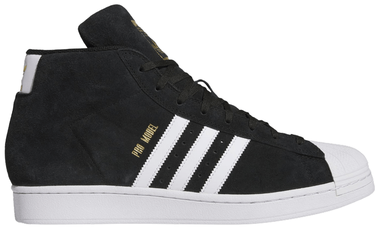 

Кроссовки adidas Pro Model Mid 'Black White', черный