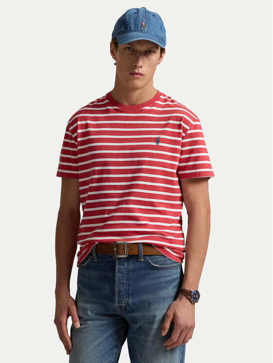 

Облегающая футболка 710938134005 Polo Ralph Lauren, красный