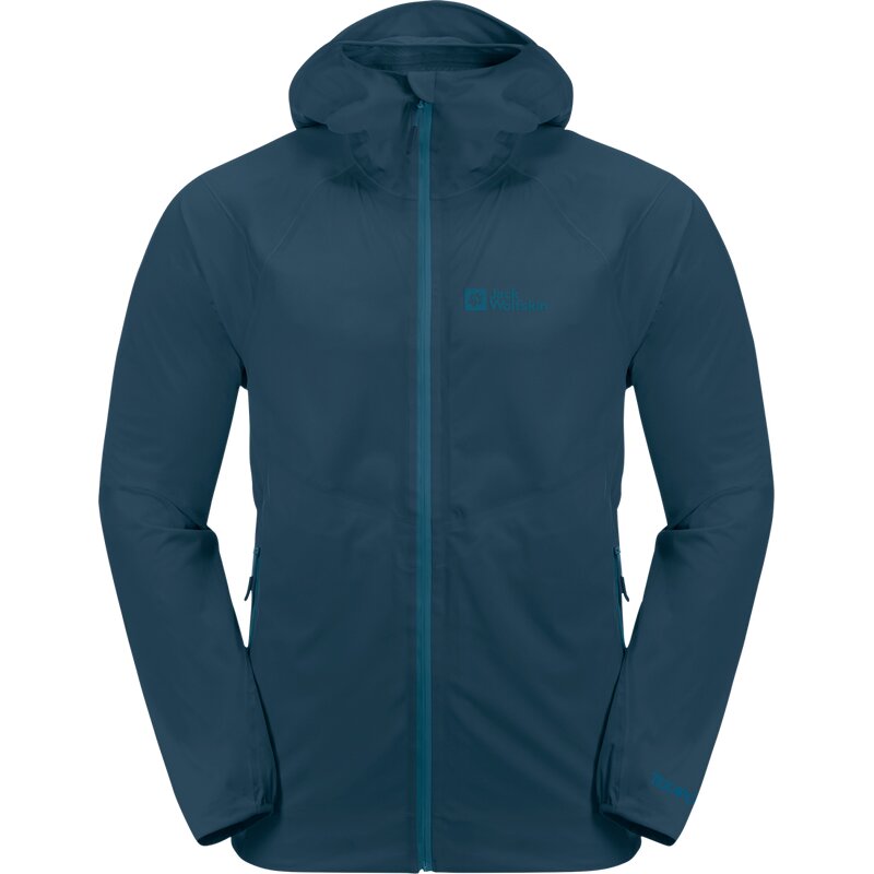 

Функциональная куртка emberberg 3л jkt m Jack Wolfskin, цвет dark sea