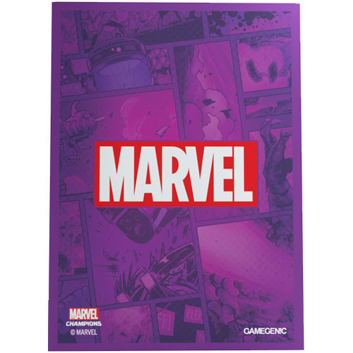 

Настольная игра Gamegenic Marvel Champions Sleeves: Marvel Purple