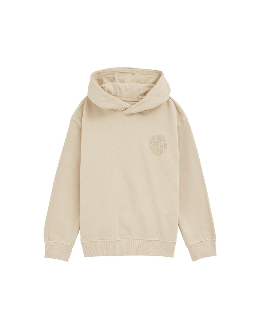 

Толстовка WE Fashion, цвет Ecru/Dark beige