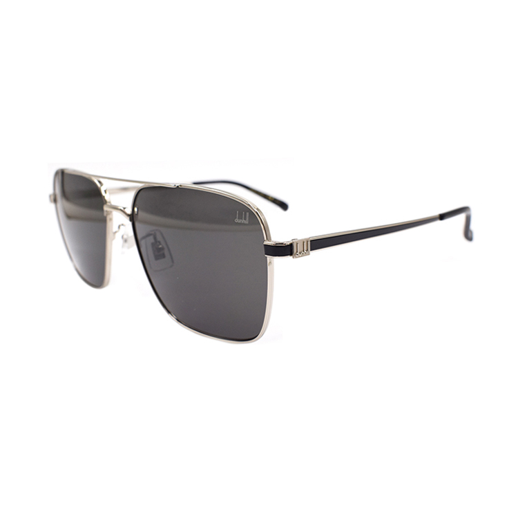 

Dunhill Авиаторские солнцезащитные очки мужские черные серебристые, Black Silver