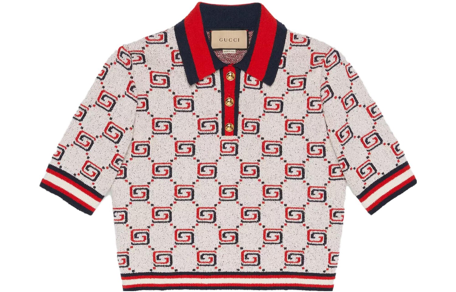 

Рубашка поло женская Gucci, красный