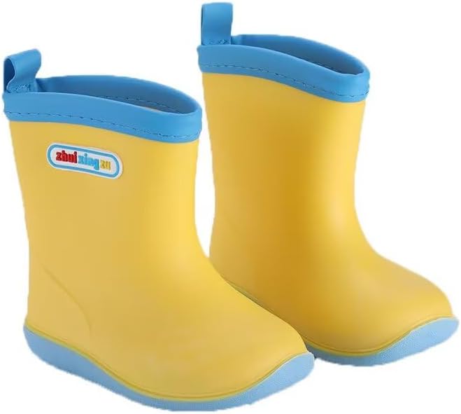 

Детские мягкие милые мультяшные резиновые сапоги для мальчиков и девочек для прогулок и водных видов спорта Zonkacen, Yellow