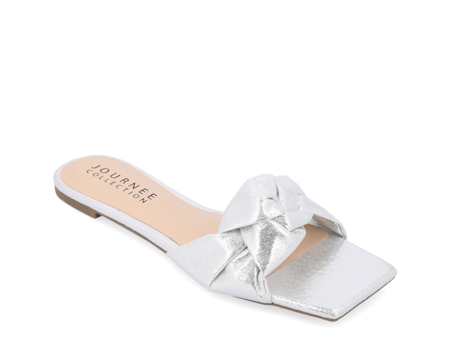 

Сандалии Dianah из коллекции Journee Journee Collection, серебряный металлик